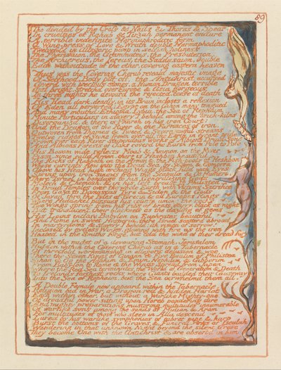 Jerusalem, Plate 89 by William Blake